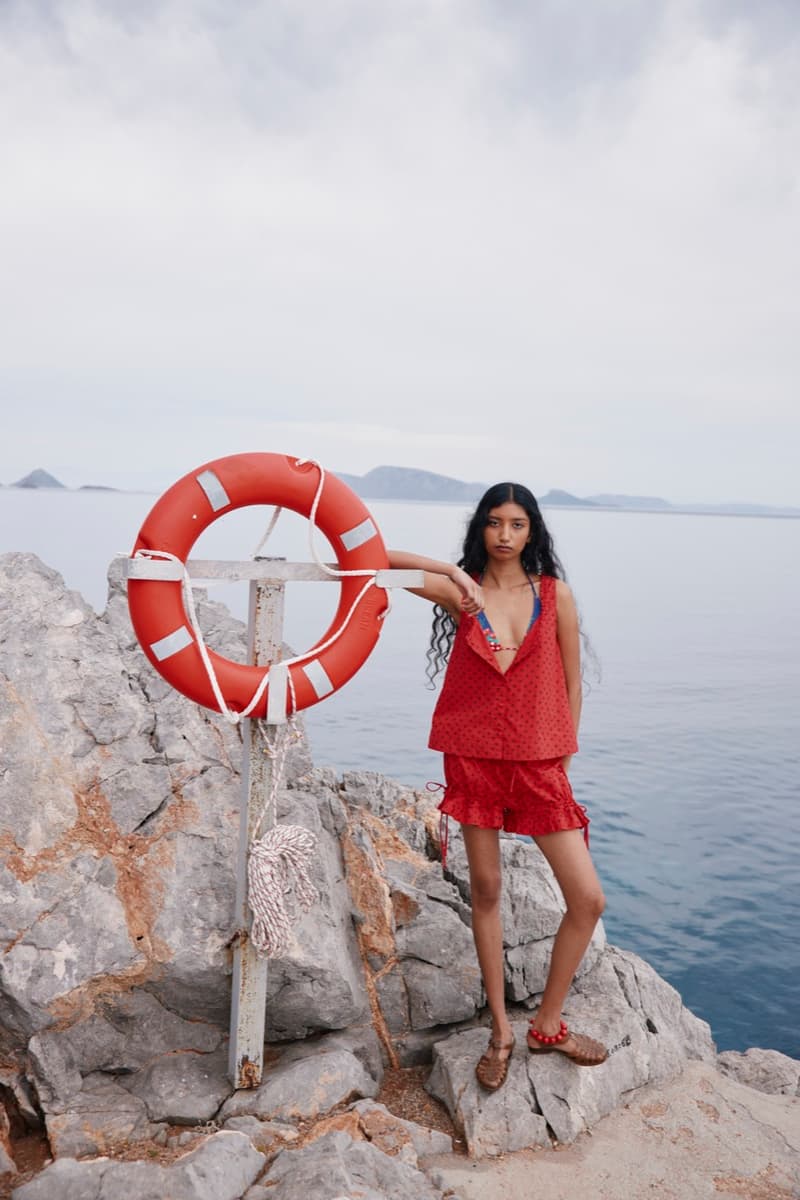 damson madder printed dresses swimwear bikinis girls summer holiday beach 