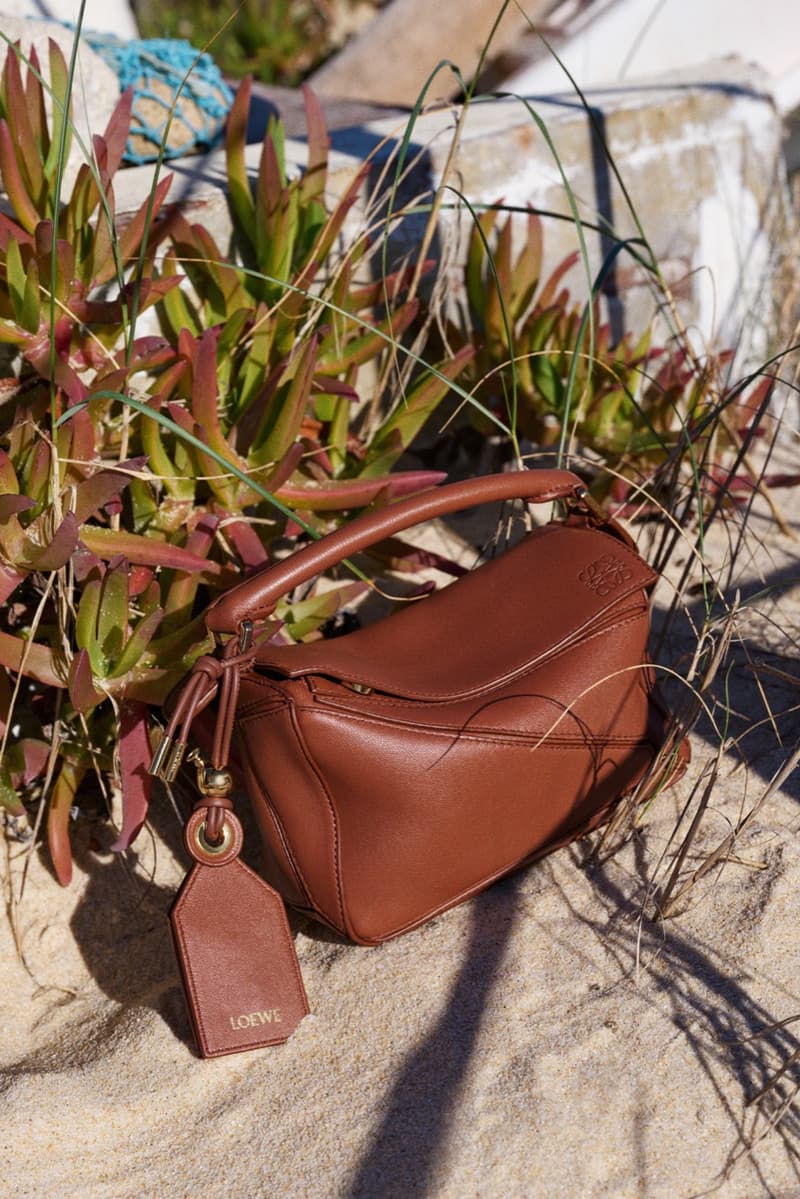 loewe paula's ibiza giselle sophie wilde jamie dornan beach tote bags sand