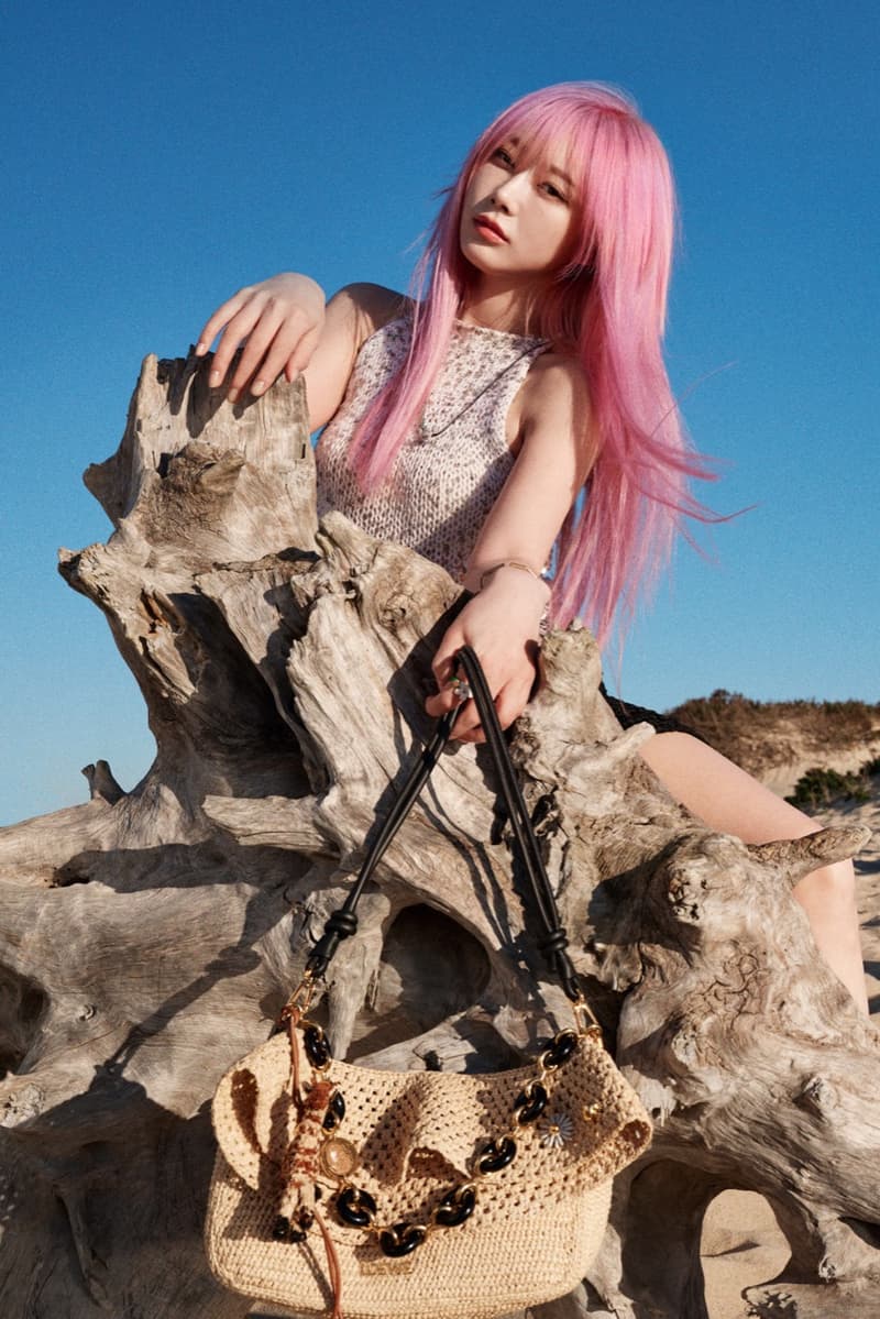 loewe paula's ibiza giselle sophie wilde jamie dornan beach tote bags sand