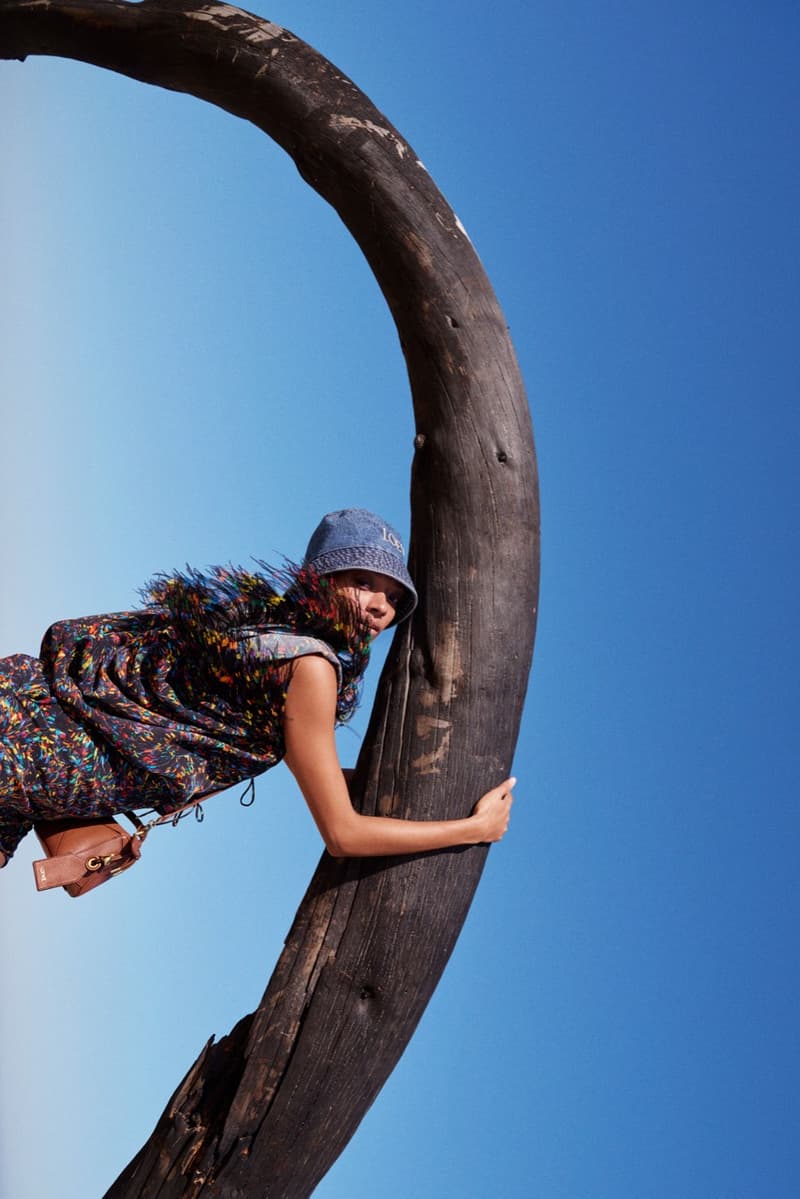 loewe paula's ibiza giselle sophie wilde jamie dornan beach tote bags sand