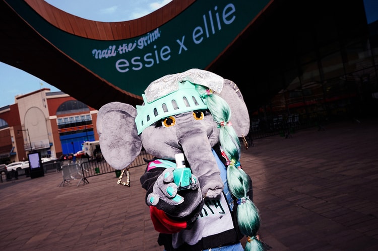 Ellie the Elephant Gets Game Ready With Essie Nail Polish