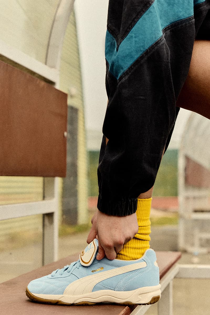 PUMA, Orange, Green, Blue, Shoe, Football, Leather, Rubber