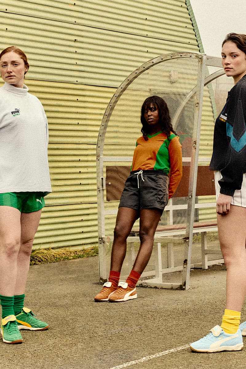 PUMA, Orange, Green, Blue, Shoe, Football, Leather, Rubber