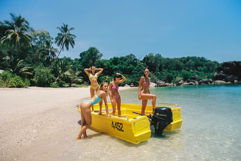 triangl bikinis swimwear girls beach boats swimsuits bodies tanned 