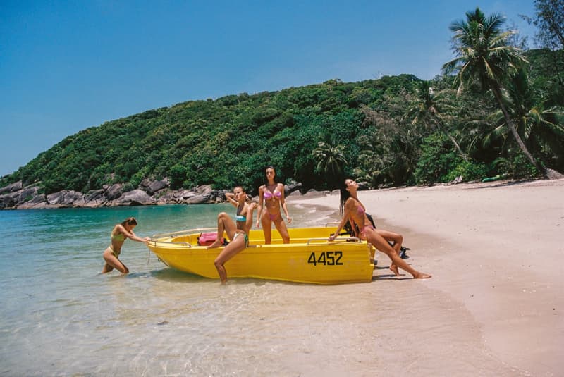 triangl bikinis swimwear girls beach boats swimsuits bodies tanned 