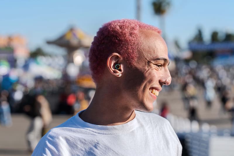 Loop, coachella, festival, collaboration, earplugs, blue, pink, orange, california, desert, hearing, protection