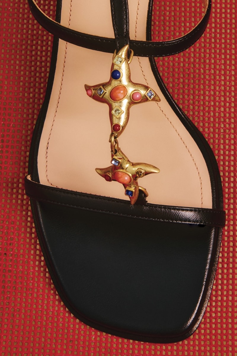 nodaleto summer campaign starfish sandals mules heels girls women bikinis beach water 