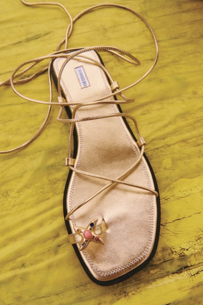 nodaleto summer campaign starfish sandals mules heels girls women bikinis beach water 