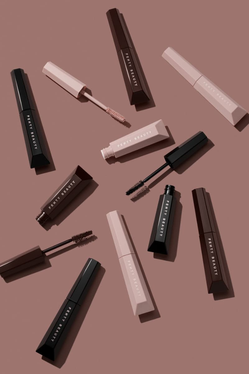 woman posing with new fenty beauty products, makeup, skincare, rihanna