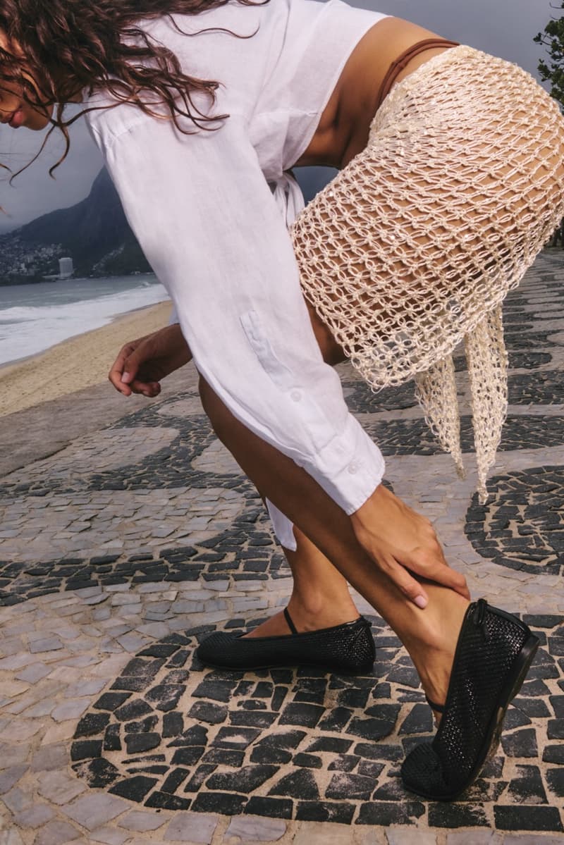 nodaleto summer campaign starfish sandals mules heels girls women bikinis beach water 