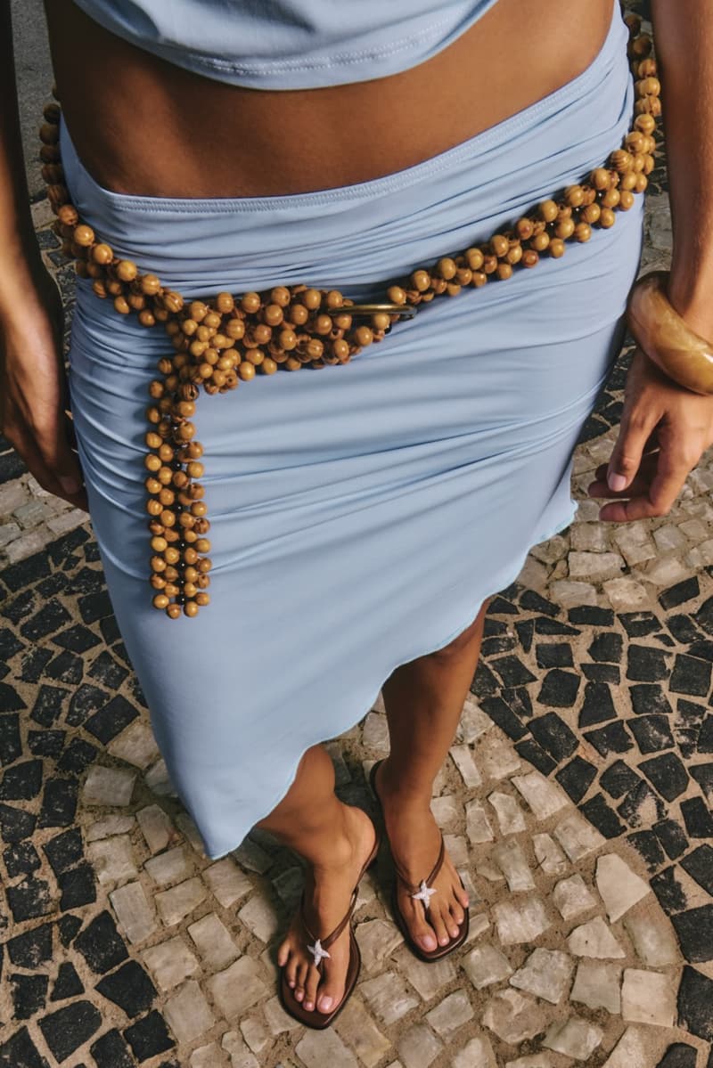 nodaleto summer campaign starfish sandals mules heels girls women bikinis beach water 