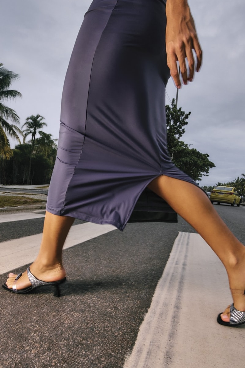 nodaleto summer campaign starfish sandals mules heels girls women bikinis beach water 