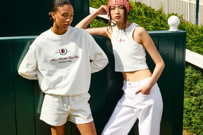 AC Milan, Womens, Lifestyle, Clothing, Shorts, Sweatshirts, Tank Top, Jumpers, White, Denim Jacket