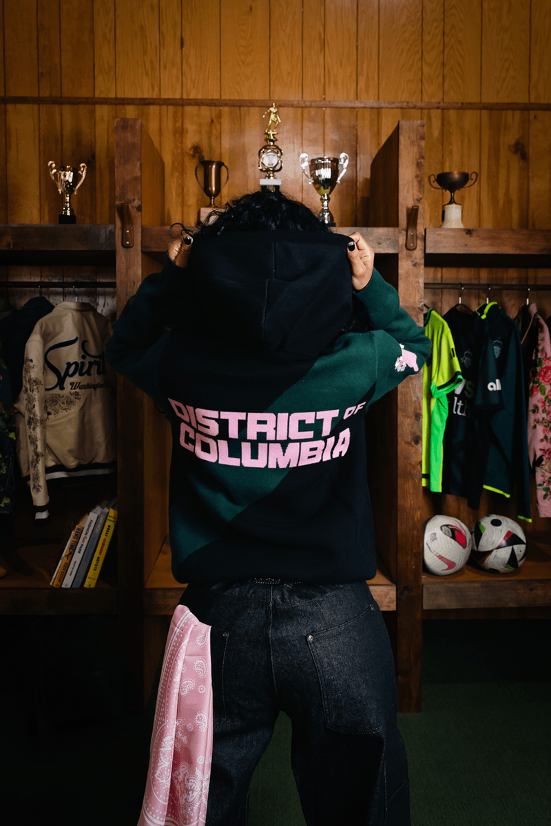 dead dirt washington spirit washington spirit women's professional soccer nwsl capsule collection 2025 cherry blossom washington dc dmv maryland virginia fashion release drop lola monroe modi oyewole domo wells elise peter darrell britt gibson