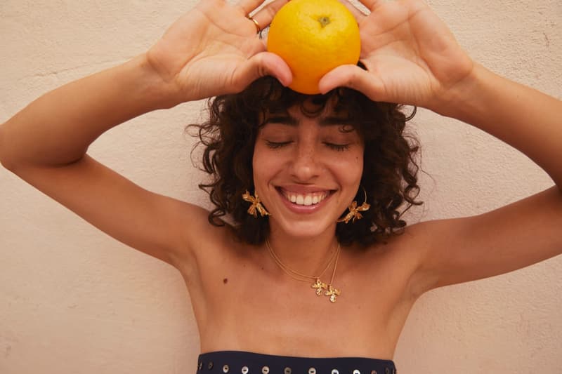 pilgrim jewelry sea beach girls man muscles muscular peach silver sea swimsuit 