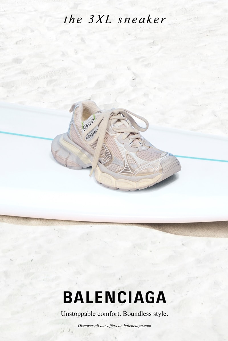 balenciaga summer surfboard bikinis swimsuit beaches models