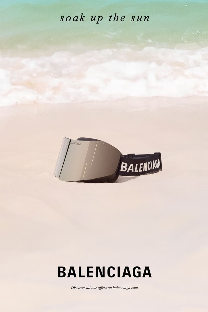 balenciaga summer surfboard bikinis swimsuit beaches models