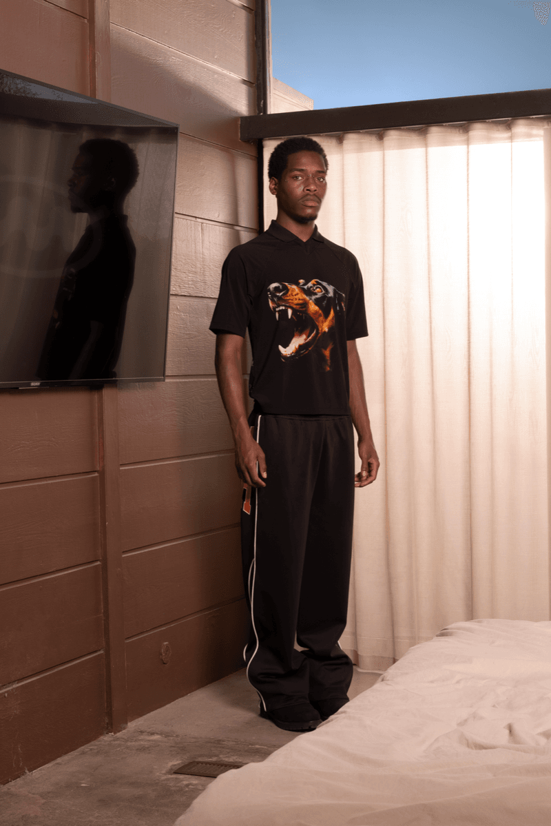 ksubi mowalola y2k denim vhs video tiny bras models leopard print hot pants shorts underwear