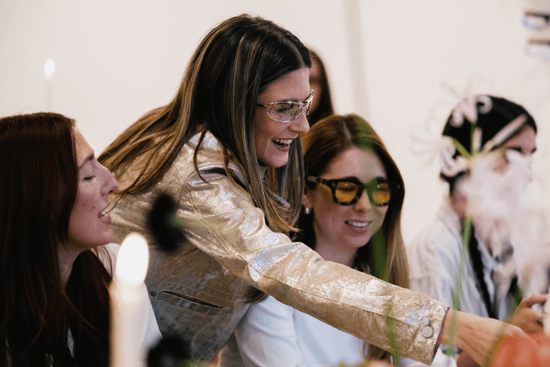 asics metagirl caterina mongillo gel nunobiki sneakers shoe footwear customization class personalization sustainable feathers metal new york city event lower east side chinatown 