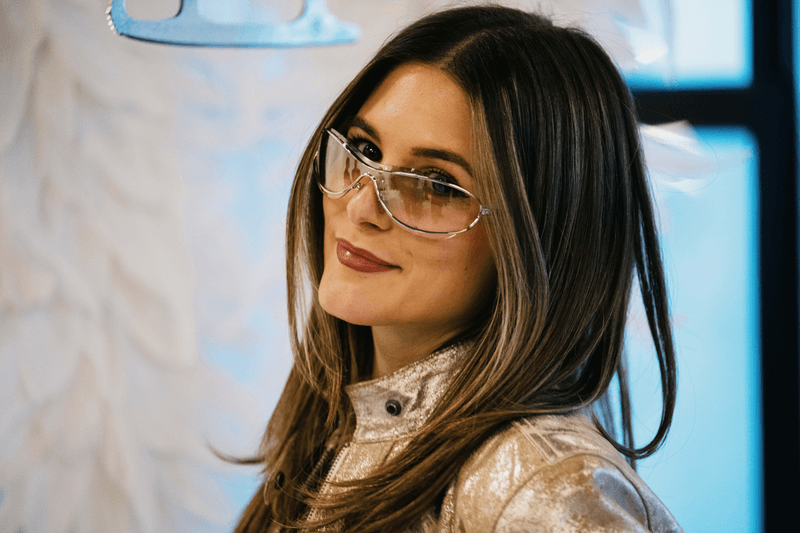 asics metagirl caterina mongillo gel nunobiki sneakers shoe footwear customization class personalization sustainable feathers metal new york city event lower east side chinatown 