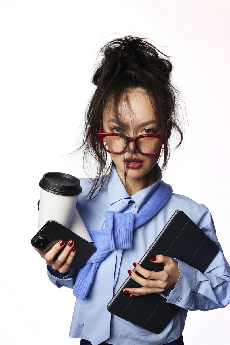 couple speaking to each other wearing chillhouse forever wear nail polish, manicure, beauty