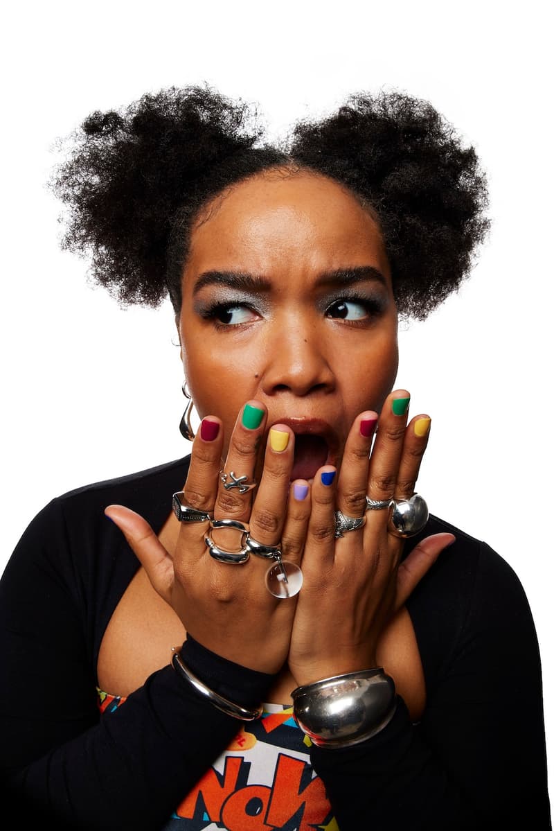 couple speaking to each other wearing chillhouse forever wear nail polish, manicure, beauty