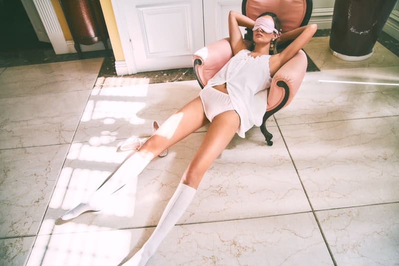 reformation pyjamas pool beach woman bra towel shorts cami vest top 