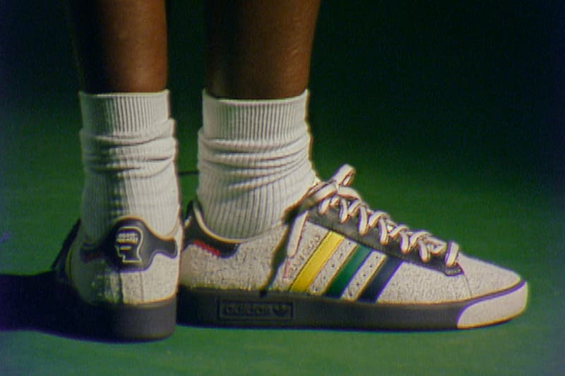 adidas Originals, Brain Dead, Collaborations, Tennis, Sneakers, Apparel, Sweatshirts, Shorts, Jackets, Blue, Green, Yellow, Gold