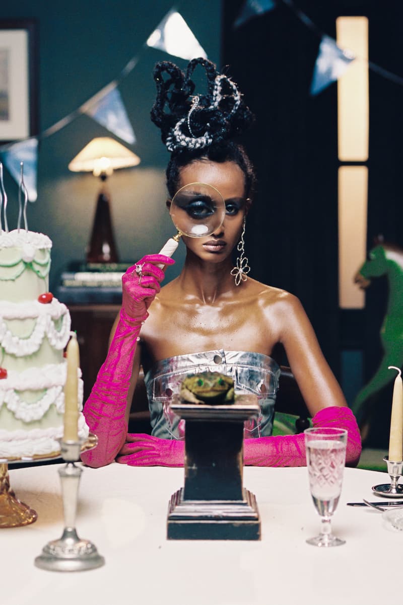 woman in art exhibit, beauty makeup london lauren luxenberg