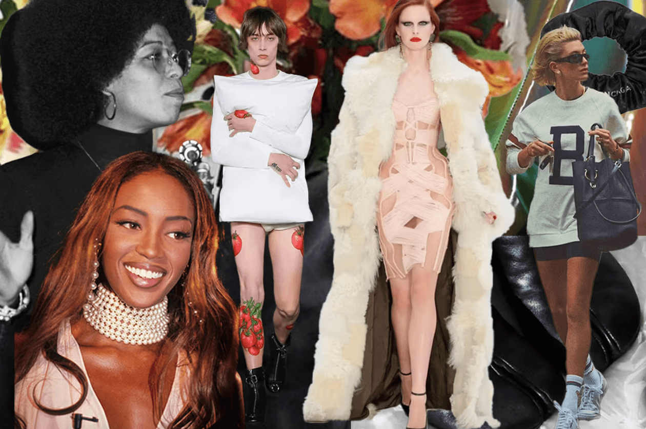 tiktok fashion trends cottagecore trad wife scandi scarves mesh slippers