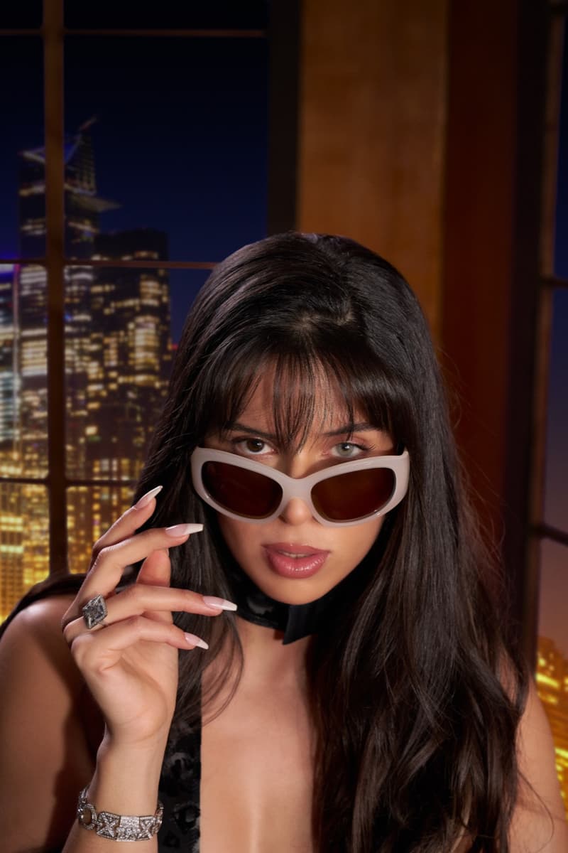 meller nathy peluso woman girl lying down sunglasses talk show tv