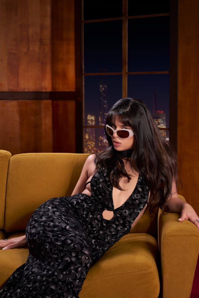 meller nathy peluso woman girl lying down sunglasses talk show tv