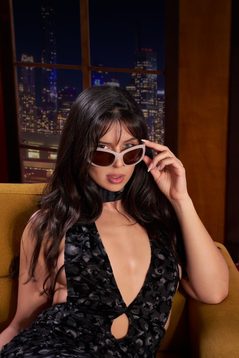 meller nathy peluso woman girl lying down sunglasses talk show tv