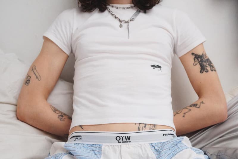 Vans, HommeGirls, Collaborations, Sneakers, Ready-To-Wear, OTW, Workwear, Jacket, Crop Shirt, T-shirt, Shorts, Ribbed Socks, Pants, Boxers