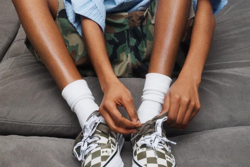 Vans, HommeGirls, Collaborations, Sneakers, Ready-To-Wear, OTW, Workwear, Jacket, Crop Shirt, T-shirt, Shorts, Ribbed Socks, Pants, Boxers