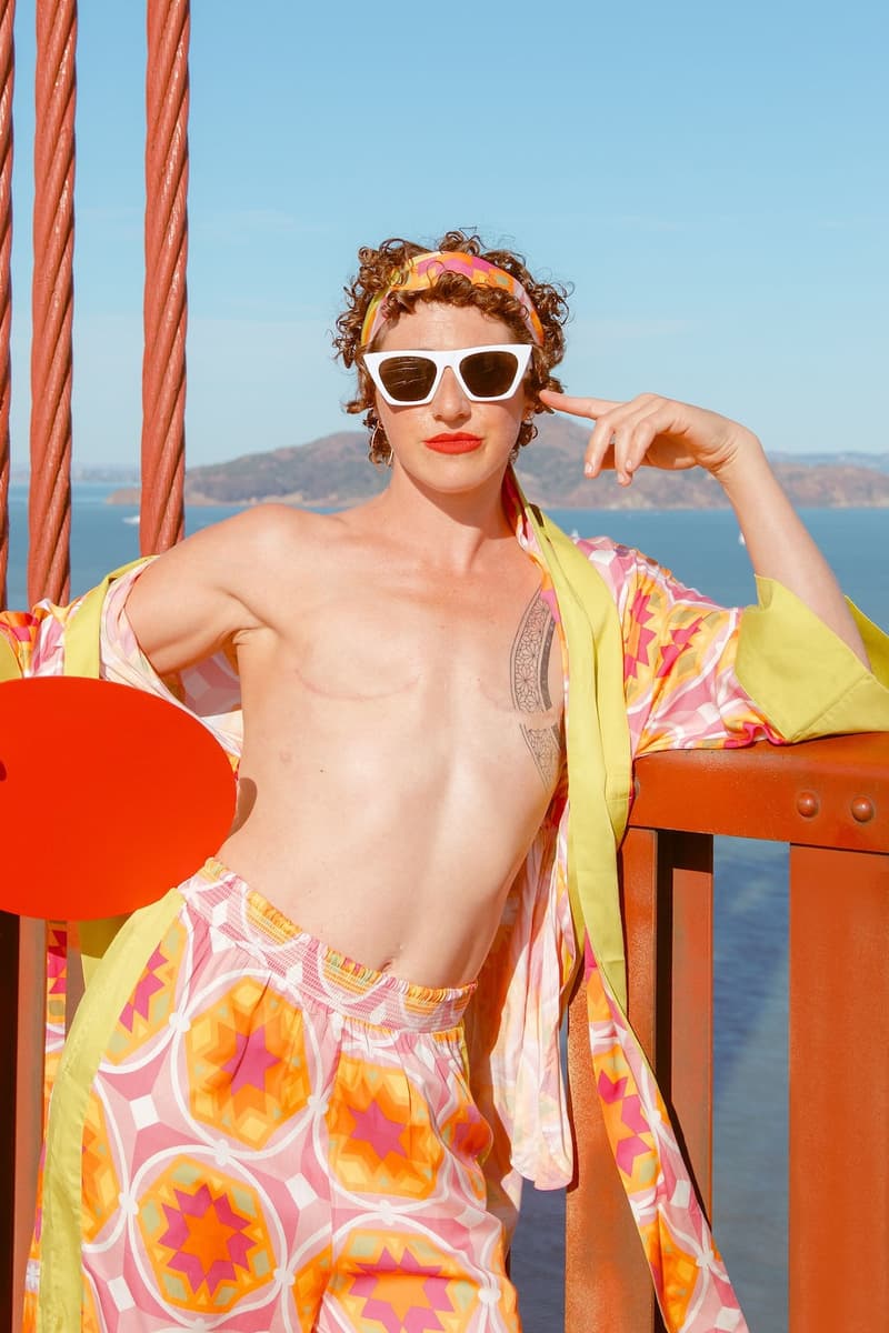 woman with braids flipping her hair, "stop trying to give me my boobs back" photo series, breast cancer, flat closure mastectomy