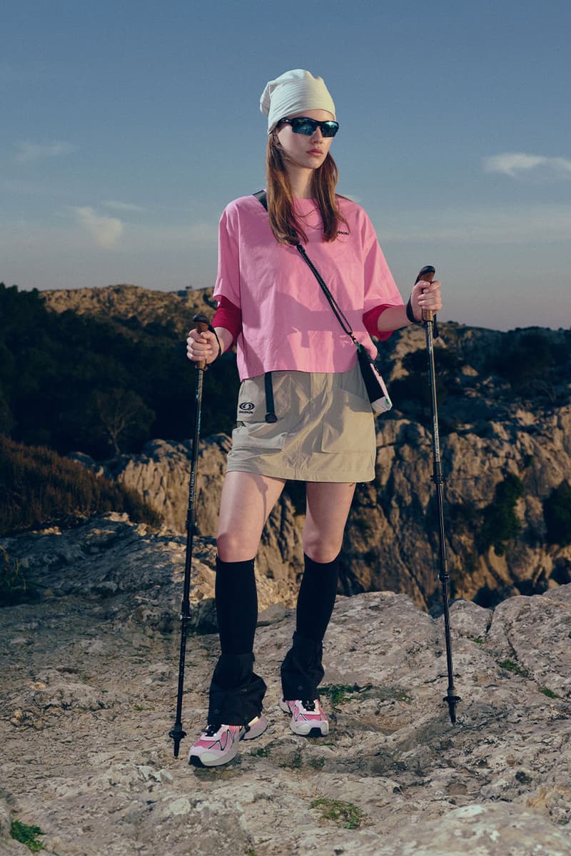 Salomon Korea, Windbreaker, Jacket, T-shirt, Light, Hiking, Hat, Shorts, Running, White, Pink, Black