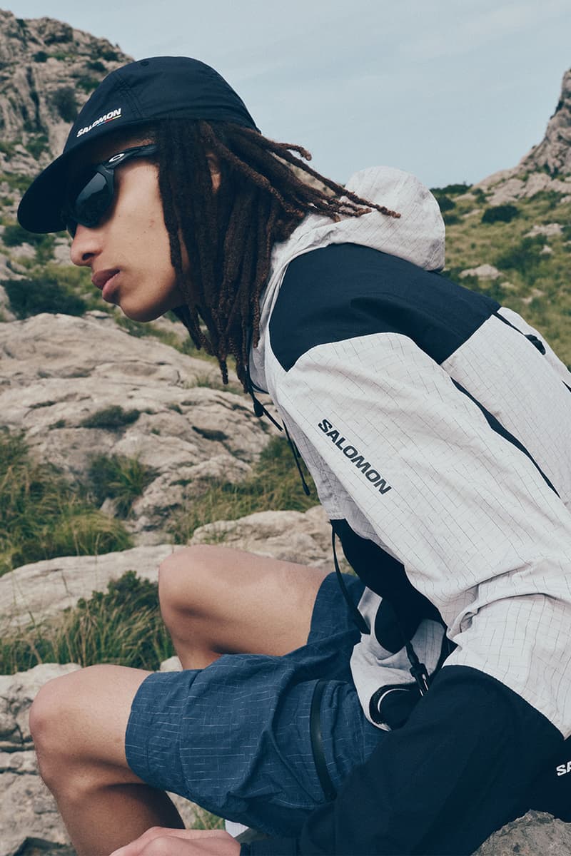 Salomon Korea, Windbreaker, Jacket, T-shirt, Light, Hiking, Hat, Shorts, Running, White, Pink, Black