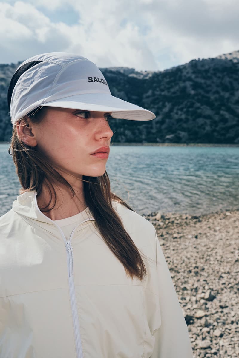 Salomon Korea, Windbreaker, Jacket, T-shirt, Light, Hiking, Hat, Shorts, Running, White, Pink, Black