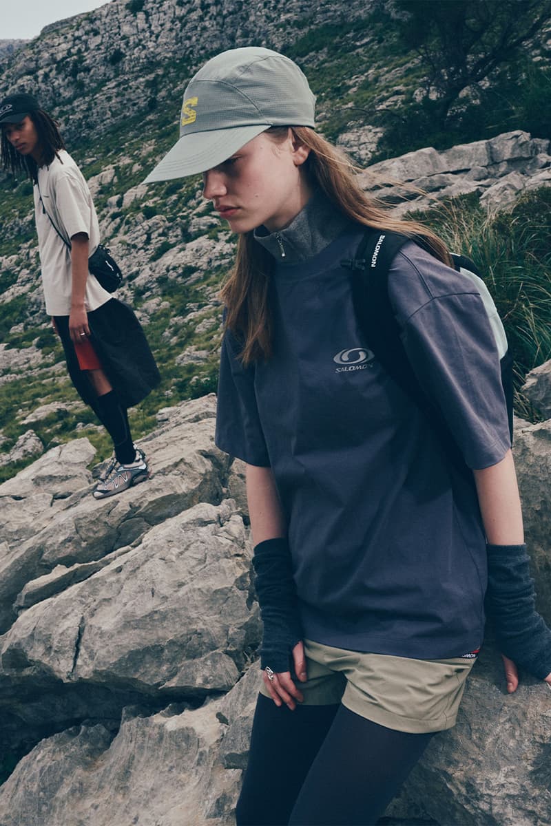 Salomon Korea, Windbreaker, Jacket, T-shirt, Light, Hiking, Hat, Shorts, Running, White, Pink, Black