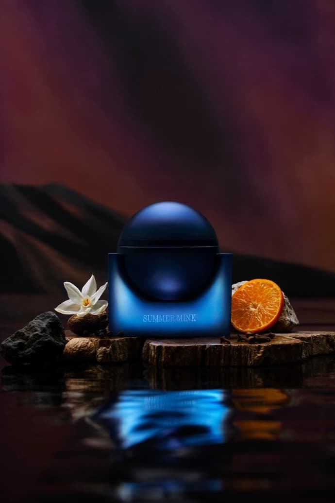 drake fragrance house, perfume, better world fragrance house, woman mirrored onto herself, first scent 