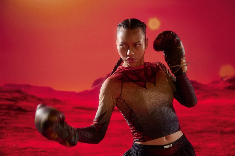 PUMA, Aries, Collaboration, Mostro, Muay Thai, MMA, Shorts, Hoodies, Dress, T-Shirts, Black, Blue, Green, Brown