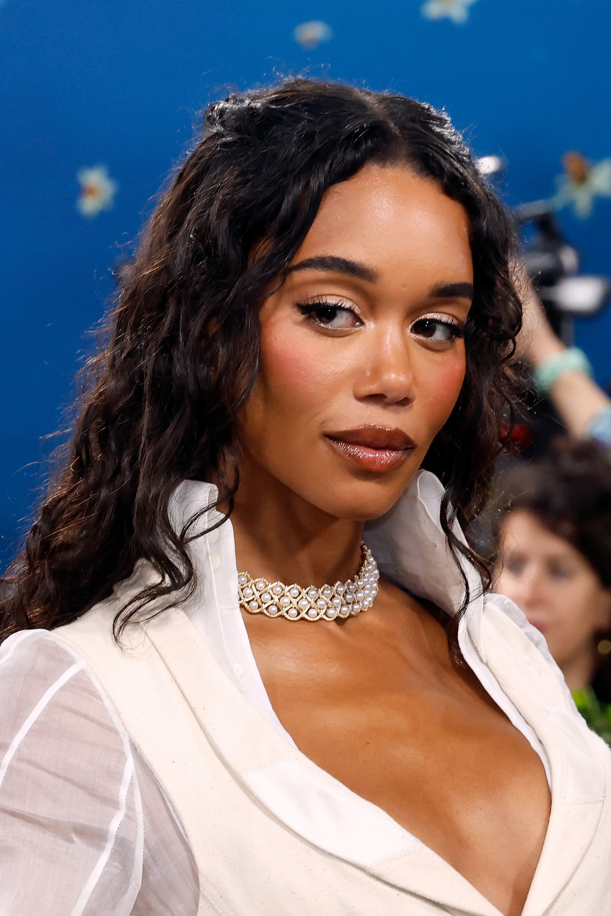 met gala beauty, makeup, hair, nails, doechii, megan thee stallion, emma chamberlain, zendaya, lala anthony, simone biles, teyana taylor, jennie, sha'carri richardson, valentina ferrer