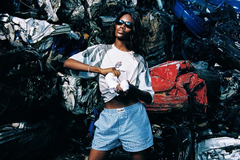 cold culture spanish streetwear car on fire girl stripper pole boxers junkyard