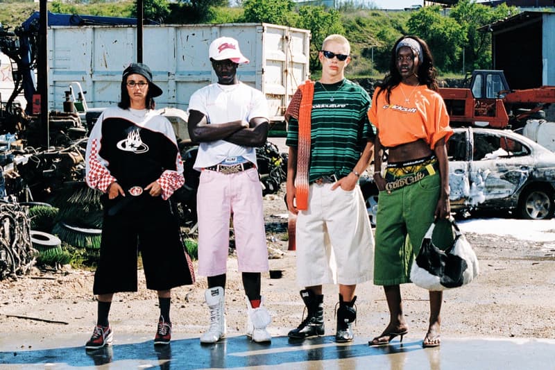 cold culture spanish streetwear car on fire girl stripper pole boxers junkyard