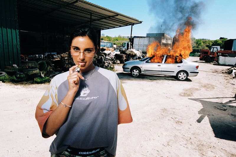 cold culture spanish streetwear car on fire girl stripper pole boxers junkyard