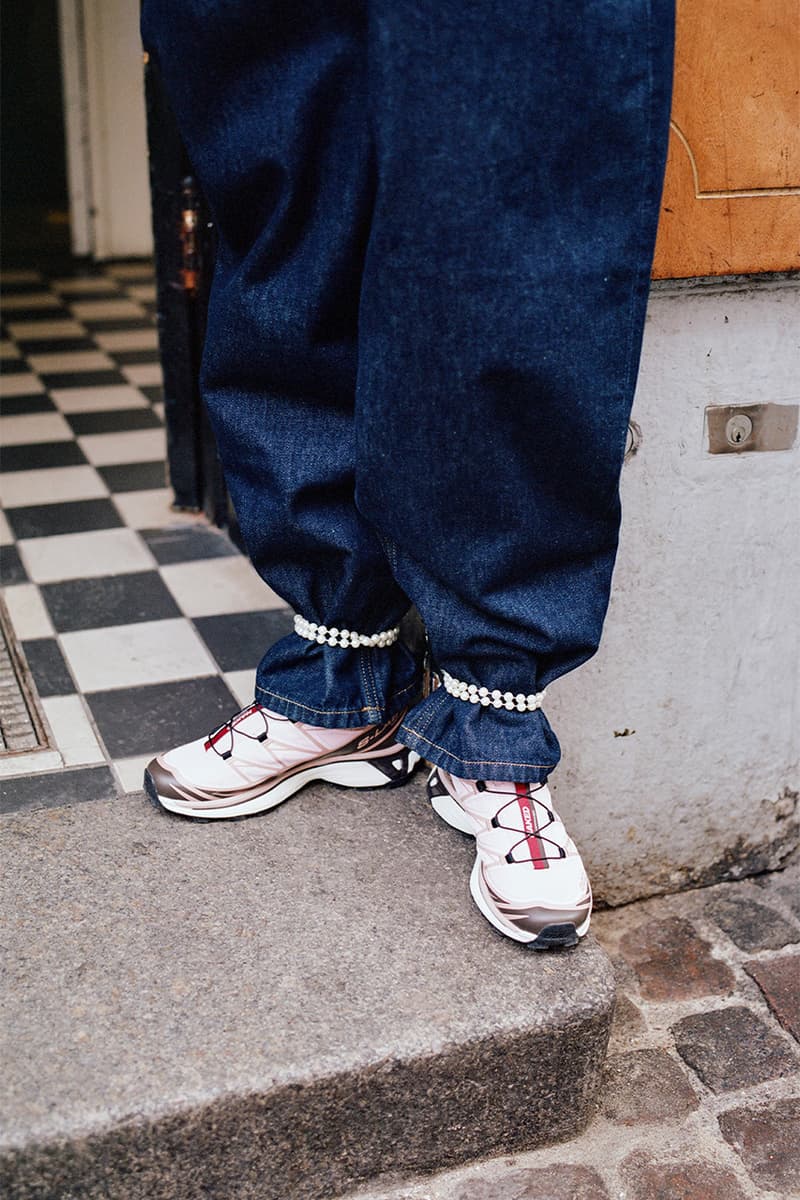 NAKED Copenhagen, Salomon, Collaboration, Pink, Mesh, Red, Burgundy, Trainers, Footwear, Trail Running, City, Walking, Copenhagen