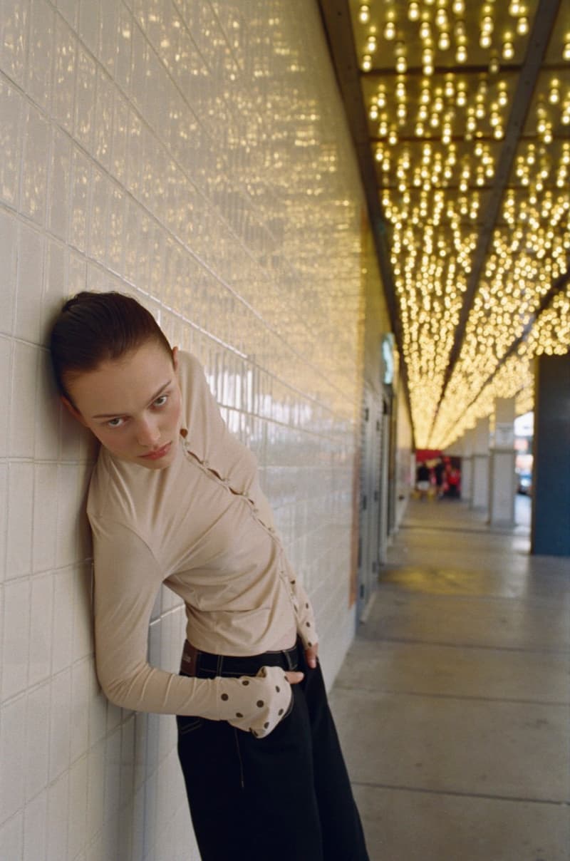 with jean wild card denim jeans motorbike girl laying down holiday travel