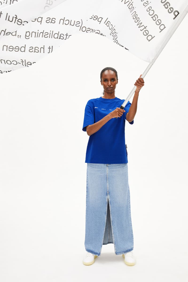 Armedangels, Wikipedia, Wikimedia Foundation, Collaboration, Equality, Apparel, T-Shirts, Sweatshirts, Blue, Yellow, White, Black