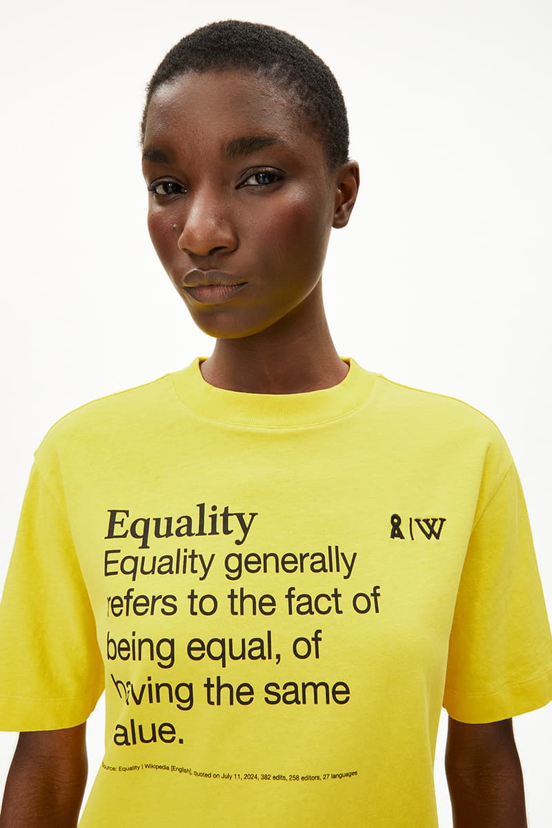 Armedangels, Wikipedia, Wikimedia Foundation, Collaboration, Equality, Apparel, T-Shirts, Sweatshirts, Blue, Yellow, White, Black